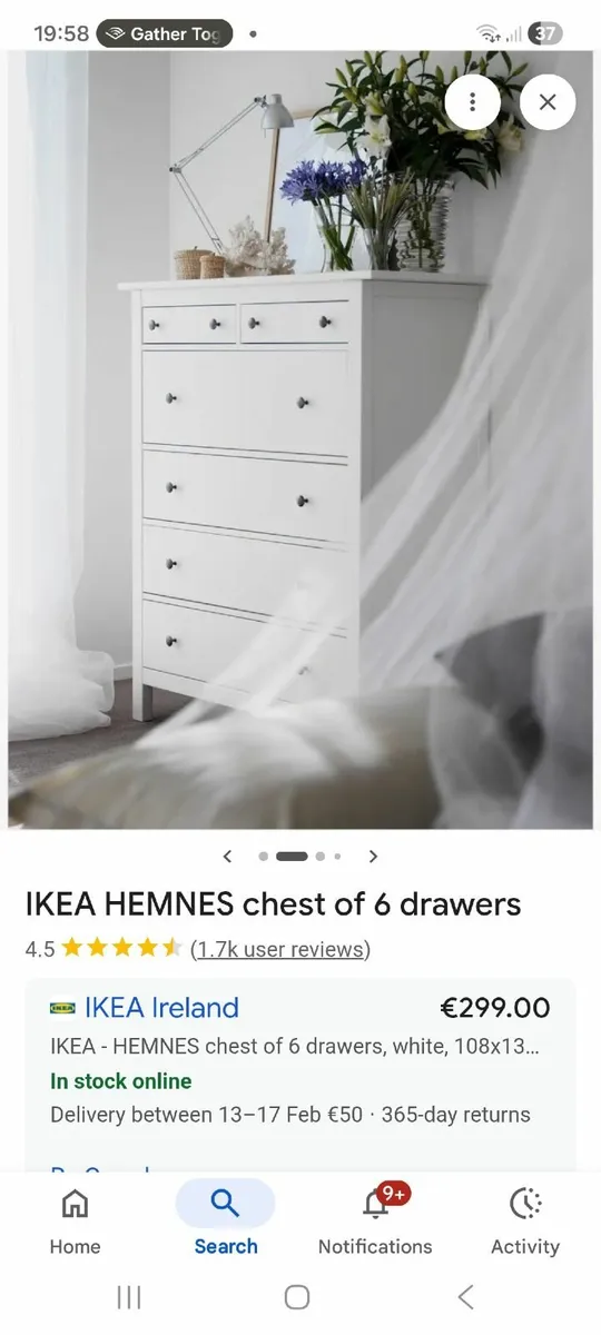Ikea Hemnes Chest of drawers - Image 2
