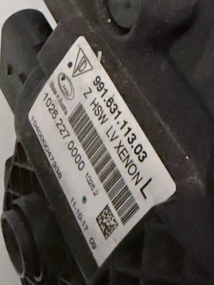 Porshe 991 911 HEADLIGHTS - Image 2