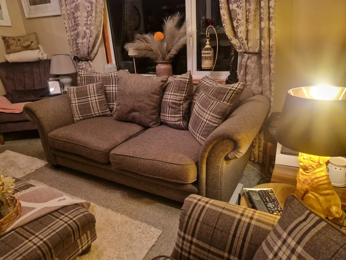 Sofa , armchair and ottoman - Image 2