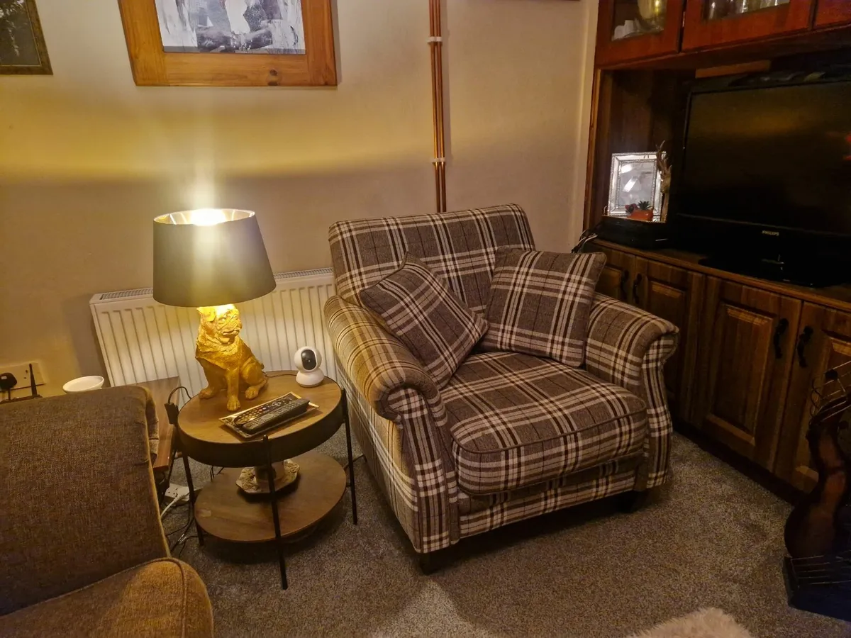 Sofa , armchair and ottoman - Image 1