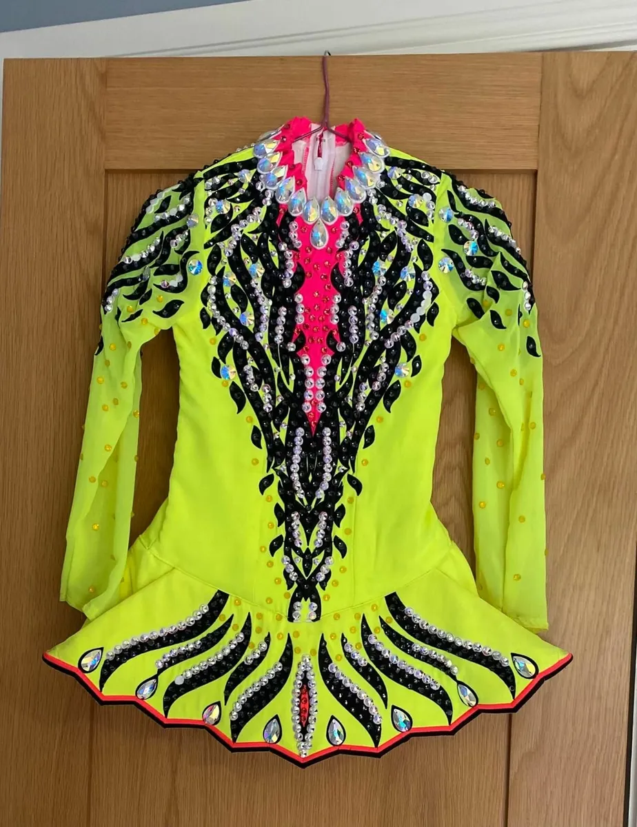 Irish dancing Dress John Carey ( Suit 10- 12 yrs) - Image 1