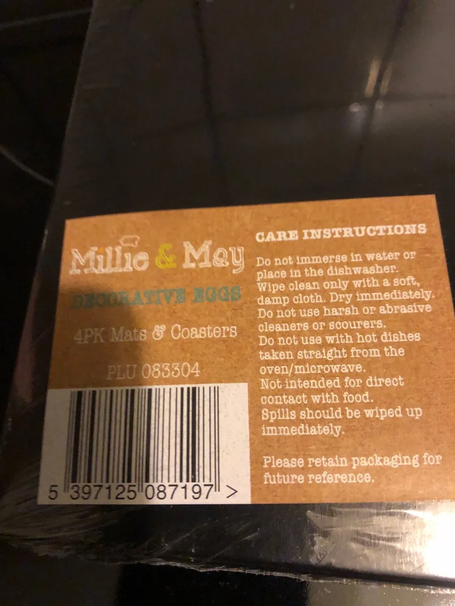 Table mats and coasters €5 - Image 2