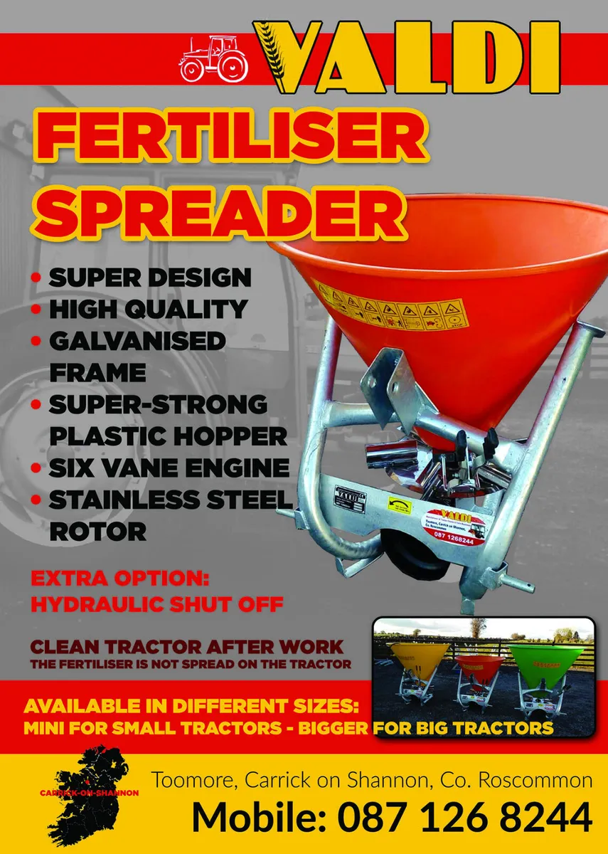 FERTILSER  SPREADERS  550 e - Image 1