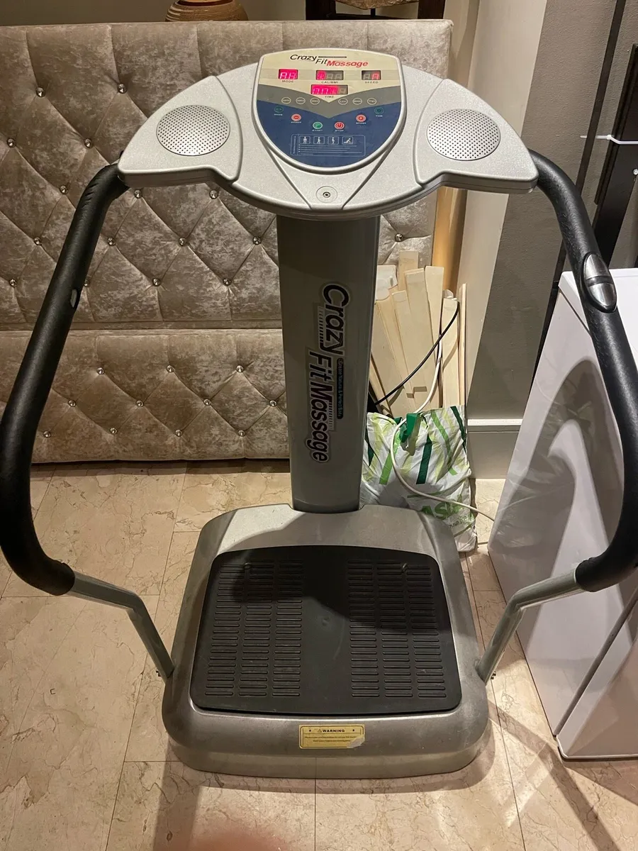 Crazy Fit Fitness Massager Vibration Plate - Image 1