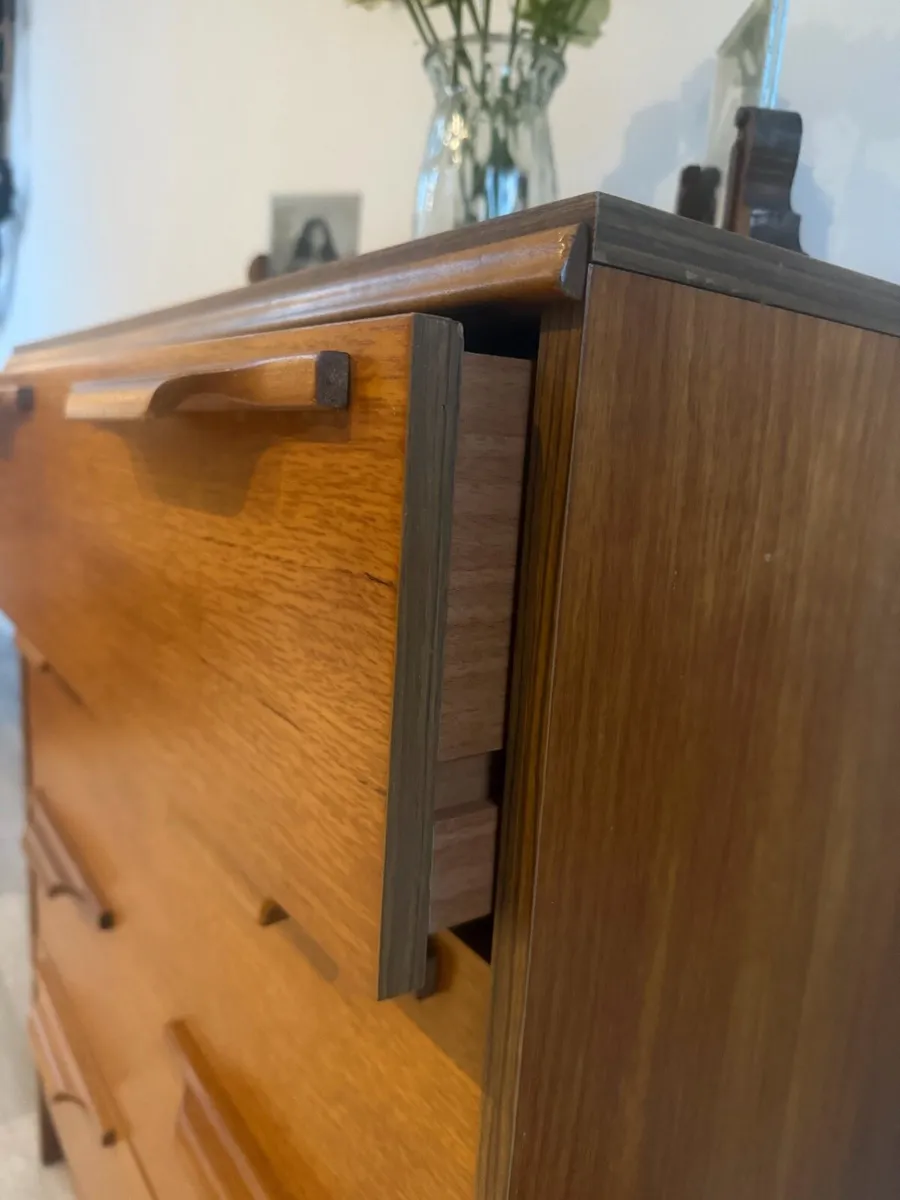 Mid Century Chest of Drawers - Image 4