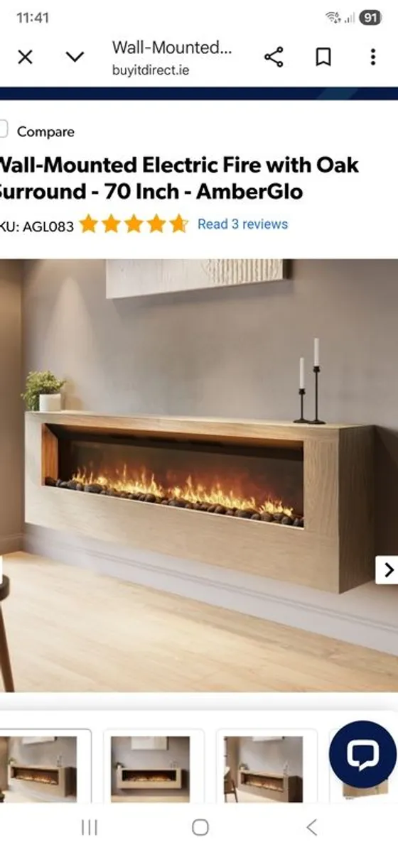 electric fire - Image 1