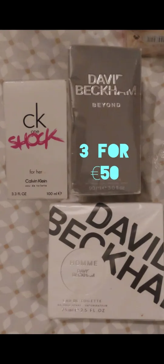 Aftershave & perfume