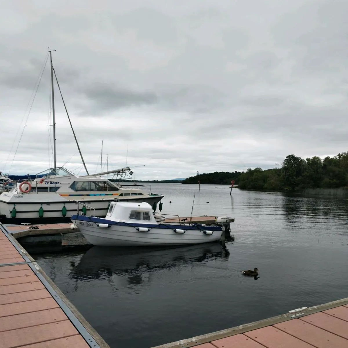 17ft Boat 20 hp 4 stroke outboard and trailer - Image 2