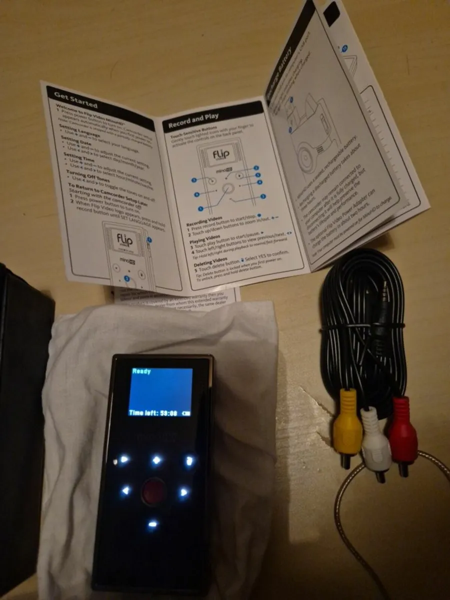 Flip Video MinoHD camcorder, as new. - Image 3