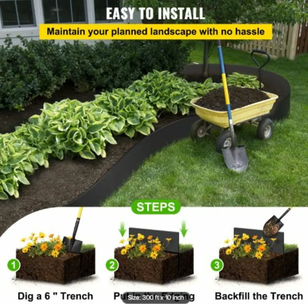Landscape Edging,10 inch Depth 300 ft Total Length - Image 4