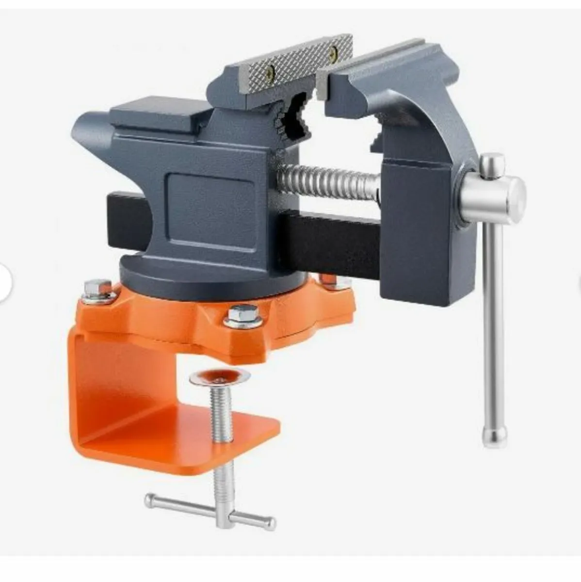 Bench Vise, 4.5 Inch, Portable Workbench - Image 1