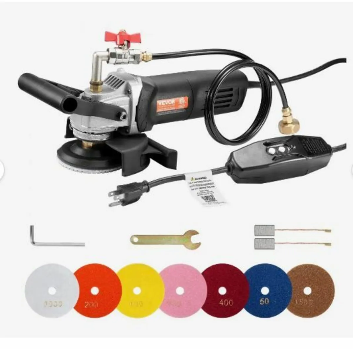 Wet Polisher 800W, 4" Concrete Grinder - Image 4