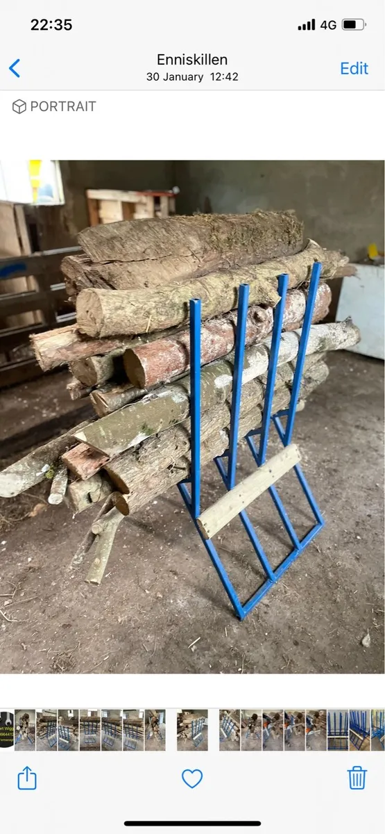 Log Saw horse - Image 1