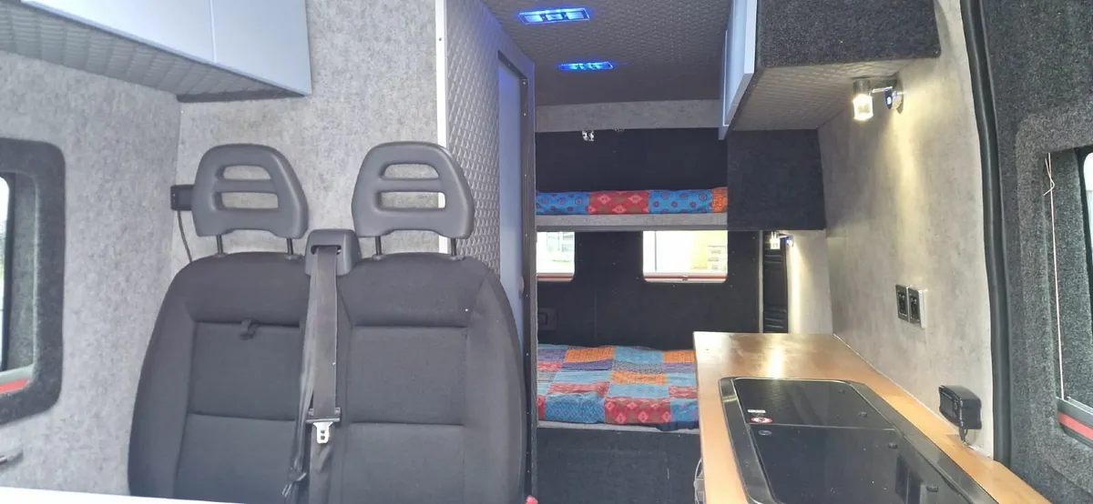231 Ducato Maxi 160hp Camper, 6 Seats, Bunks, 28km - Image 4