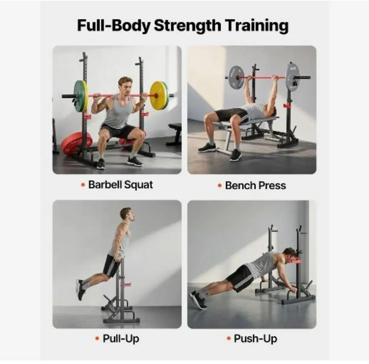 Power Cage Squat Rack, Home Gym Power Rack - Image 2