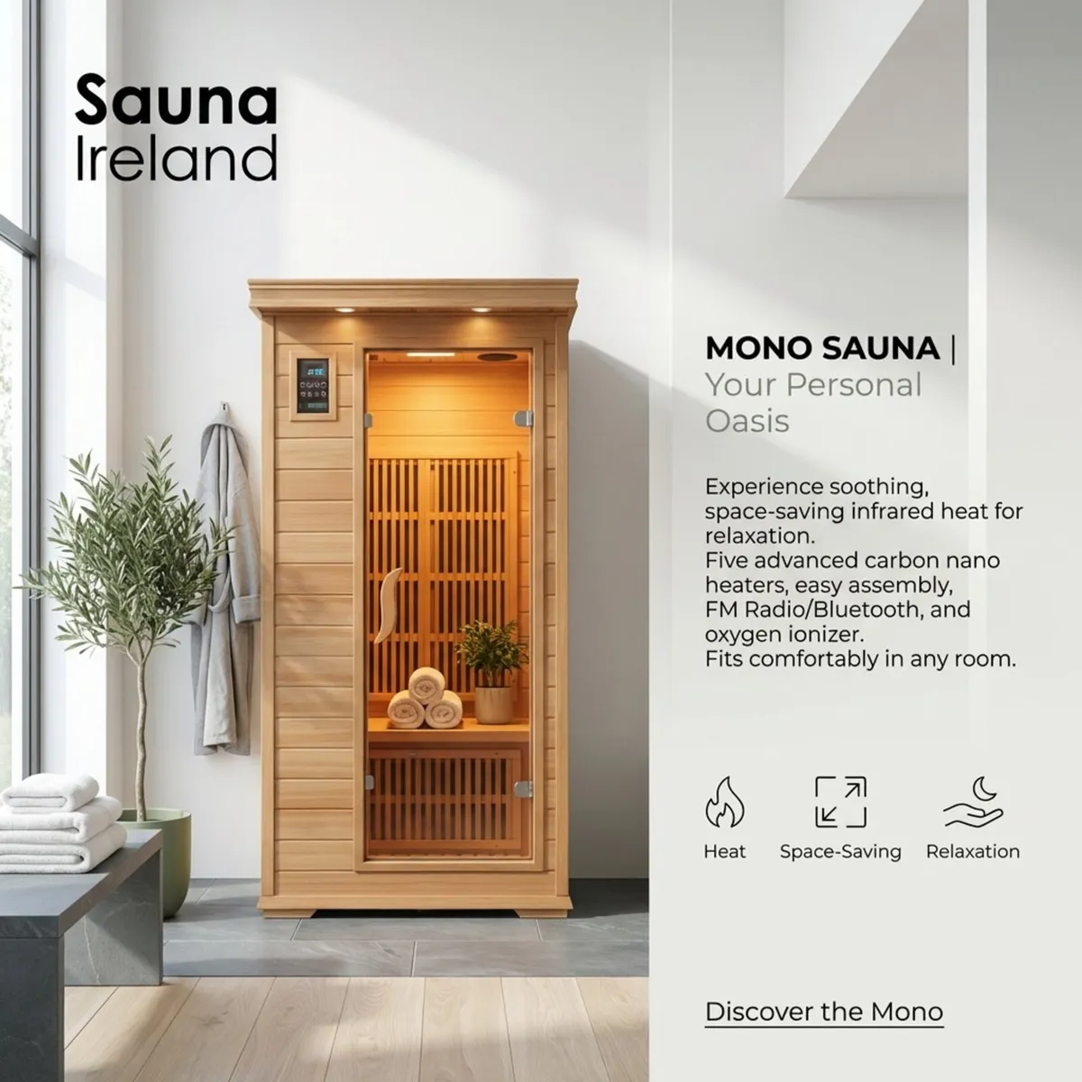 one man sauna | New in Box - Image 3