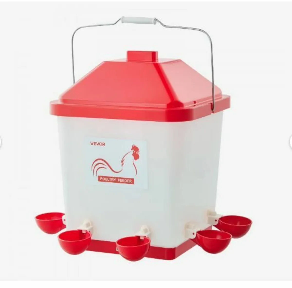 19L Automatic Chicken Waterer, 6 Water Ports - Image 1