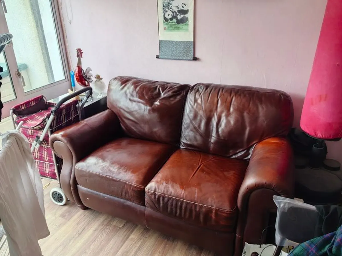 Sofa Brown Leather