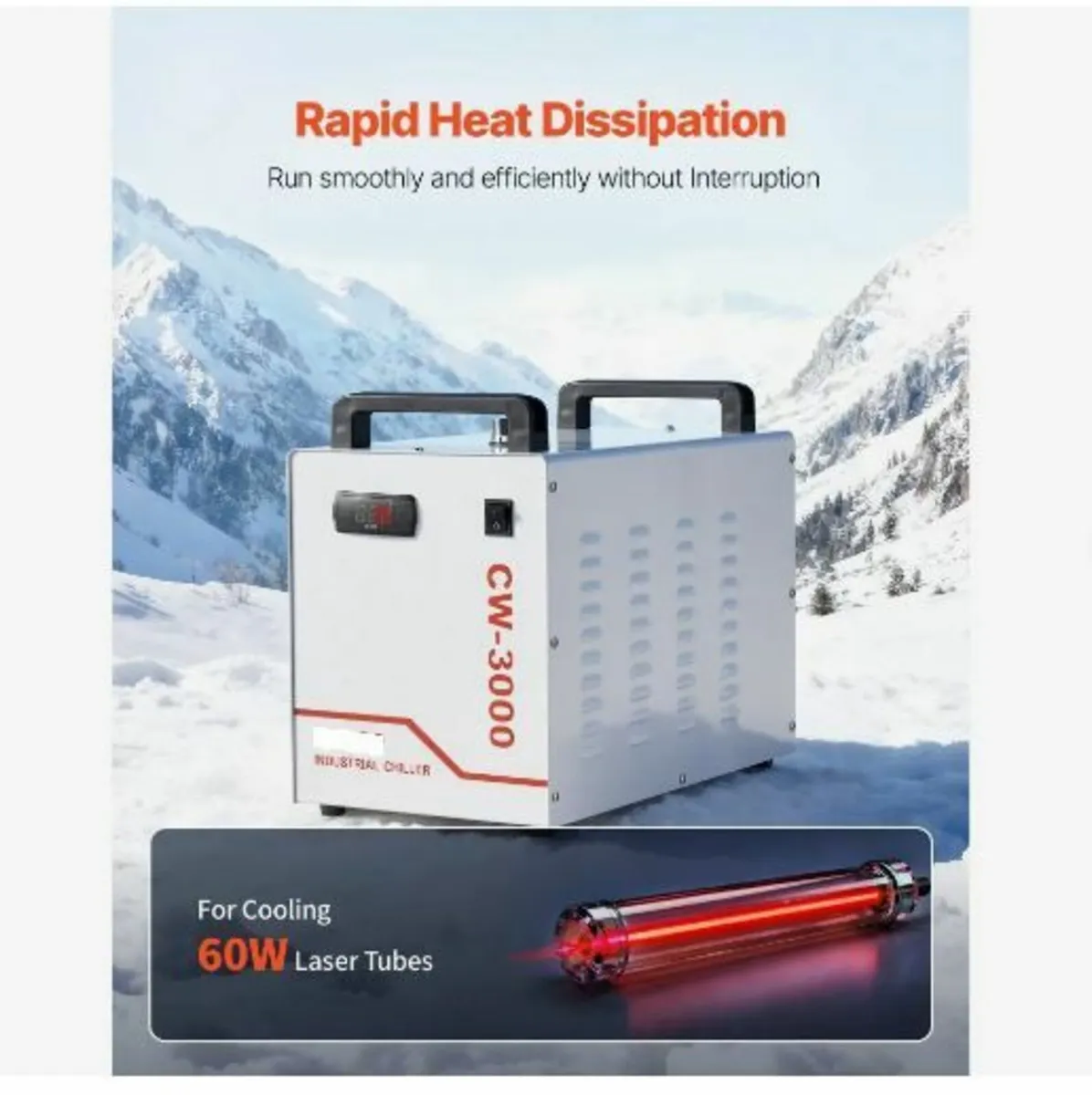 Industrial Water Cooler, CW-3000, Industrial - Image 3