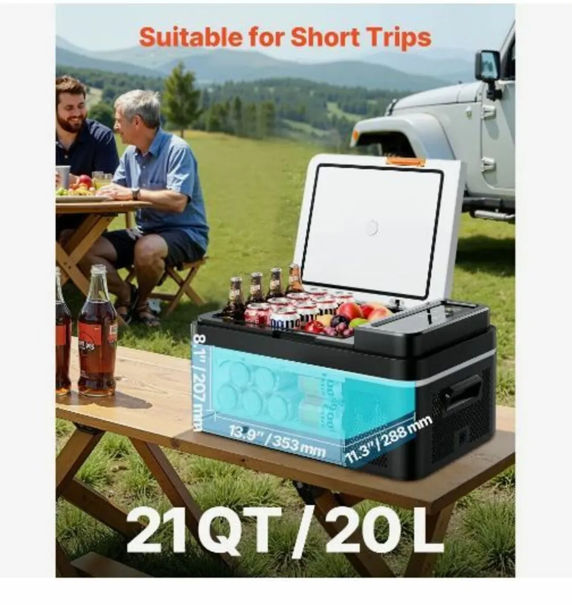 Car Refrigerator, DC 12/24V AC100-240V - Image 2