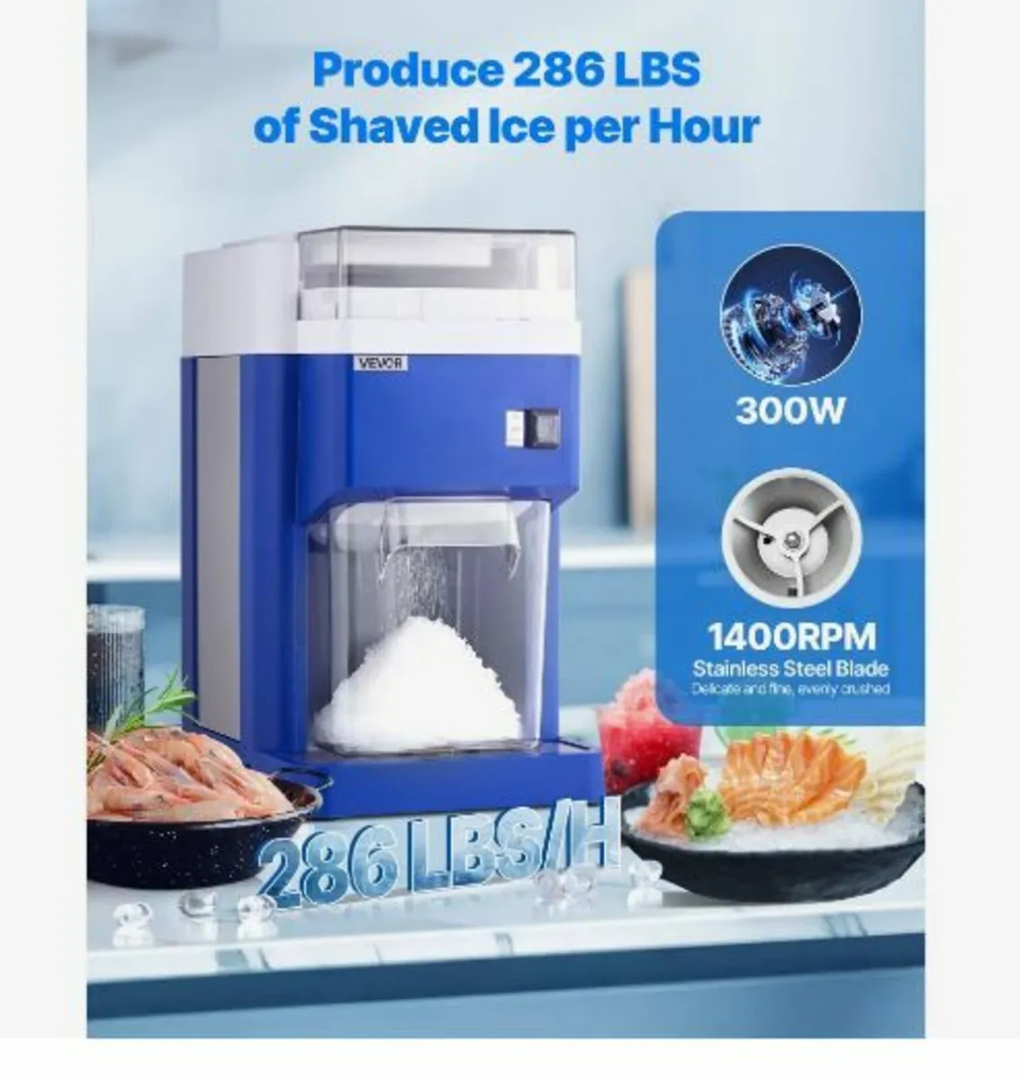 Commercial Ice Shaver Machine - Image 4