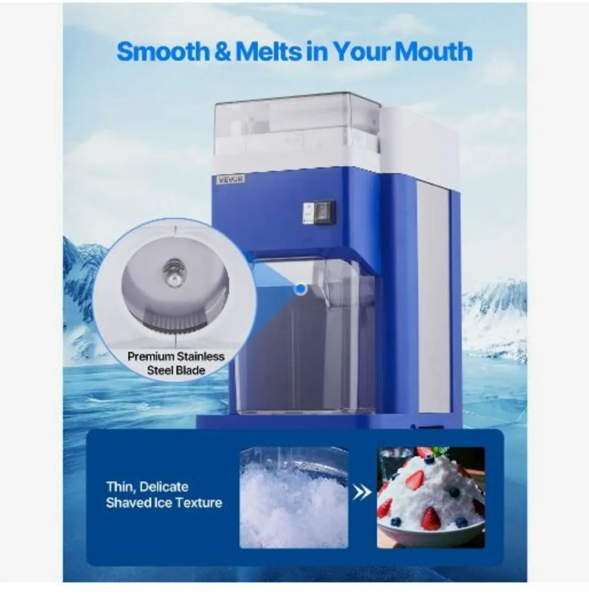 Commercial Ice Shaver Machine - Image 2