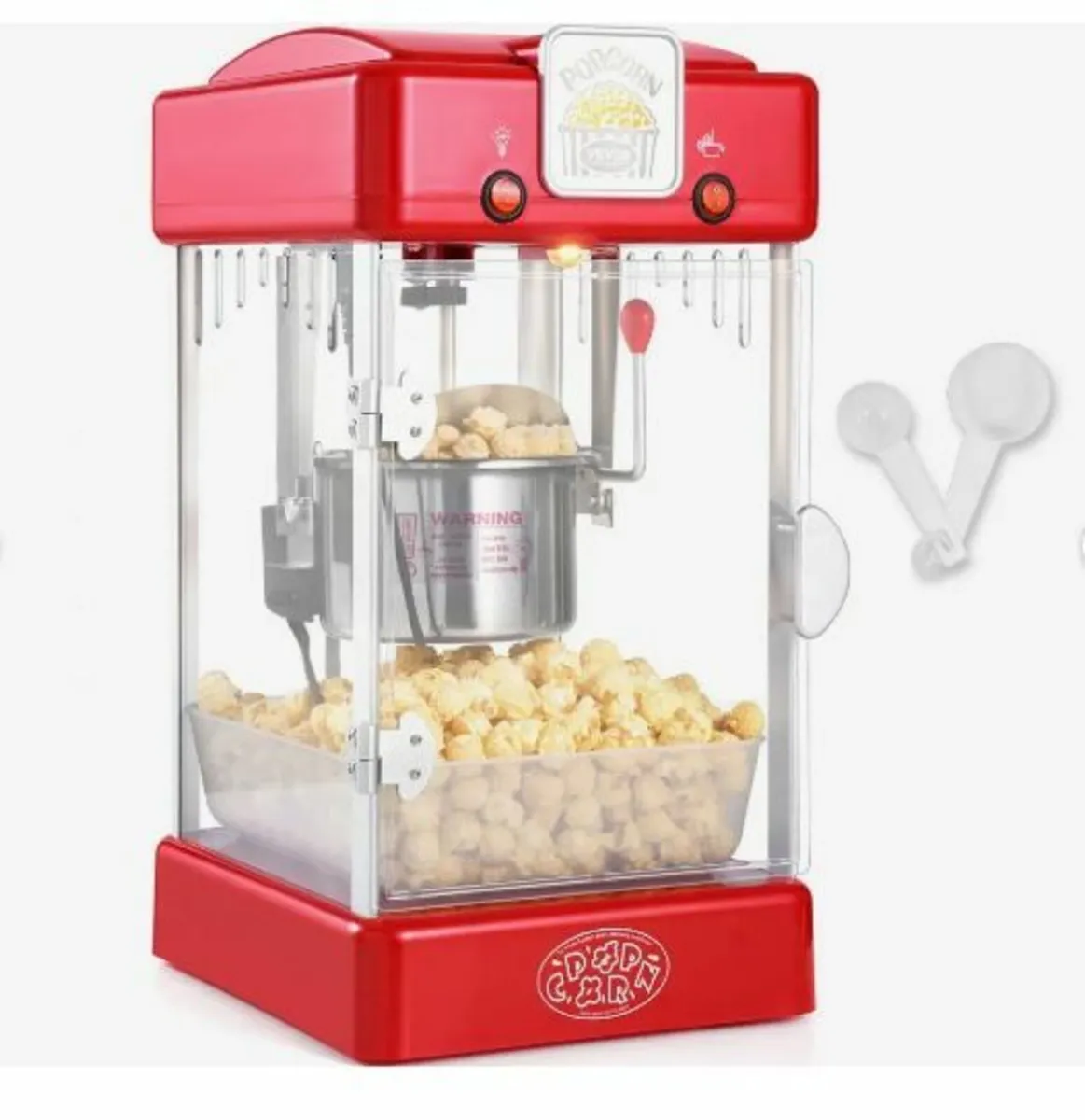 Popcorn Maker, 300W Popcorn Popper Machine - Image 4