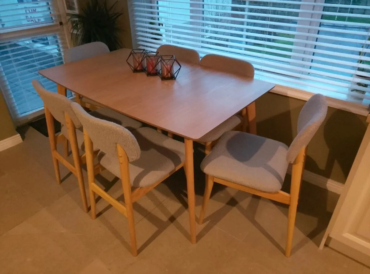 Table and chairs