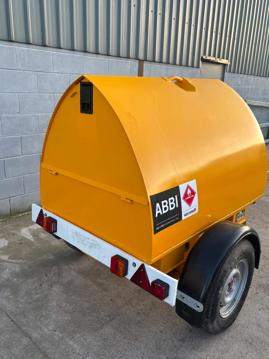 Western 1000 litre diesel bowser - Image 3