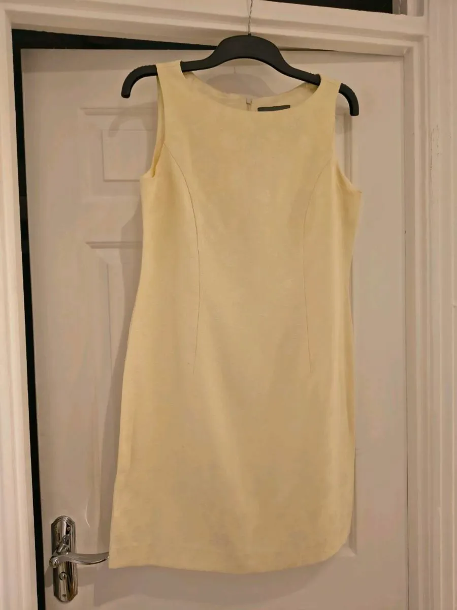Primrose yellow two piece dress/ coat - Image 1