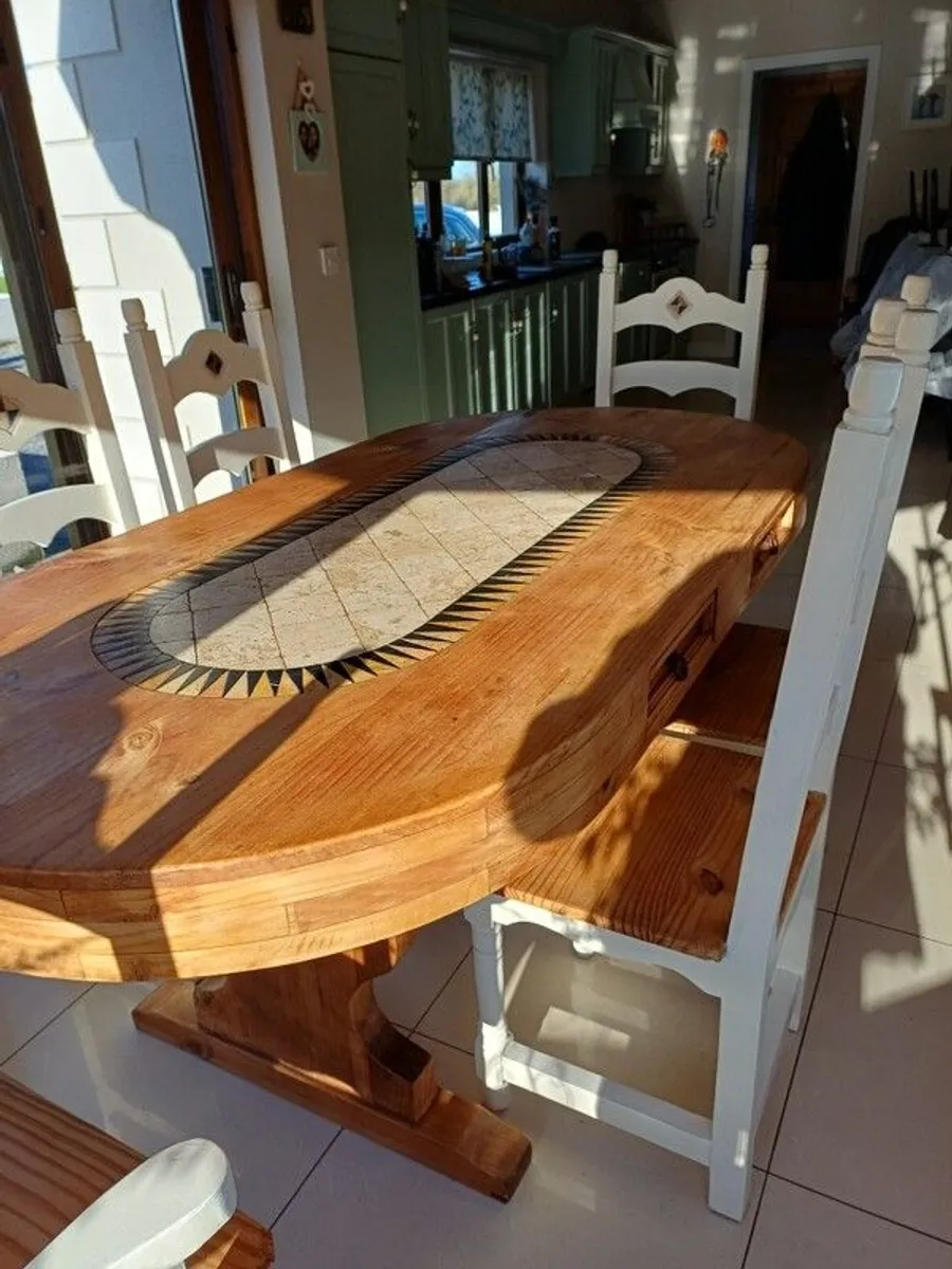 Dining Table and Chair Set - Image 2