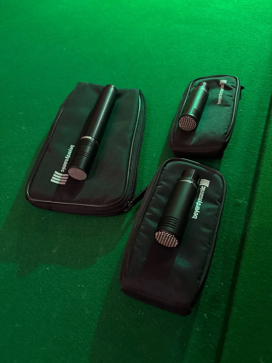 Beyerdynamic M201 & M422 microphones