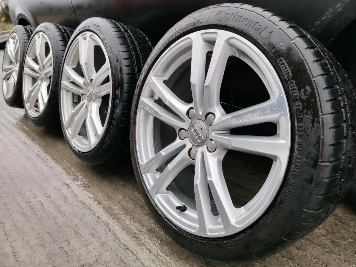 Audi Sline alloys on high performance tyres - Image 1