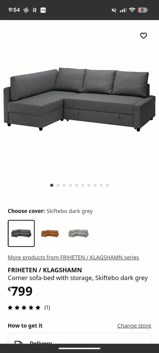 Sofa bed - Image 2