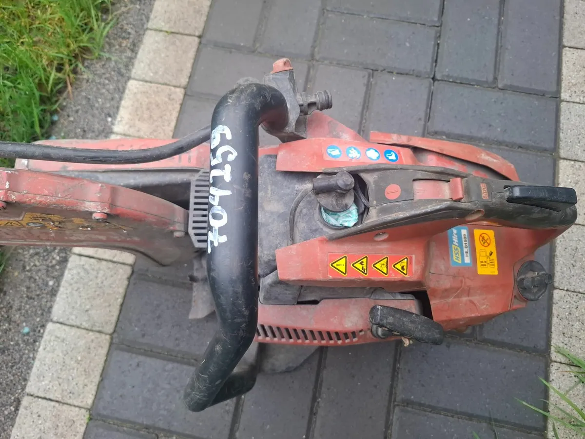 Hilti petrol saw - Image 4