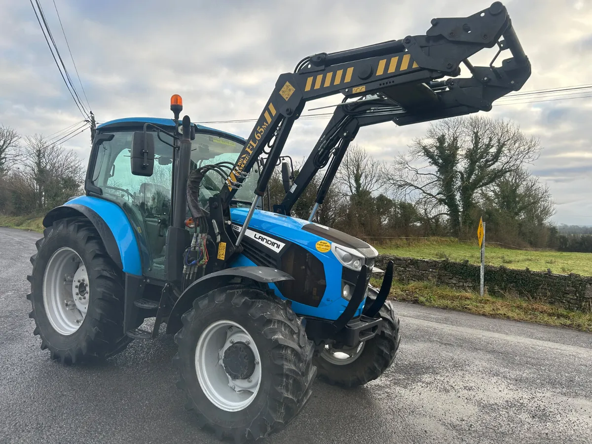 2023 Landini 5-120 with RossMore Loader - Image 3