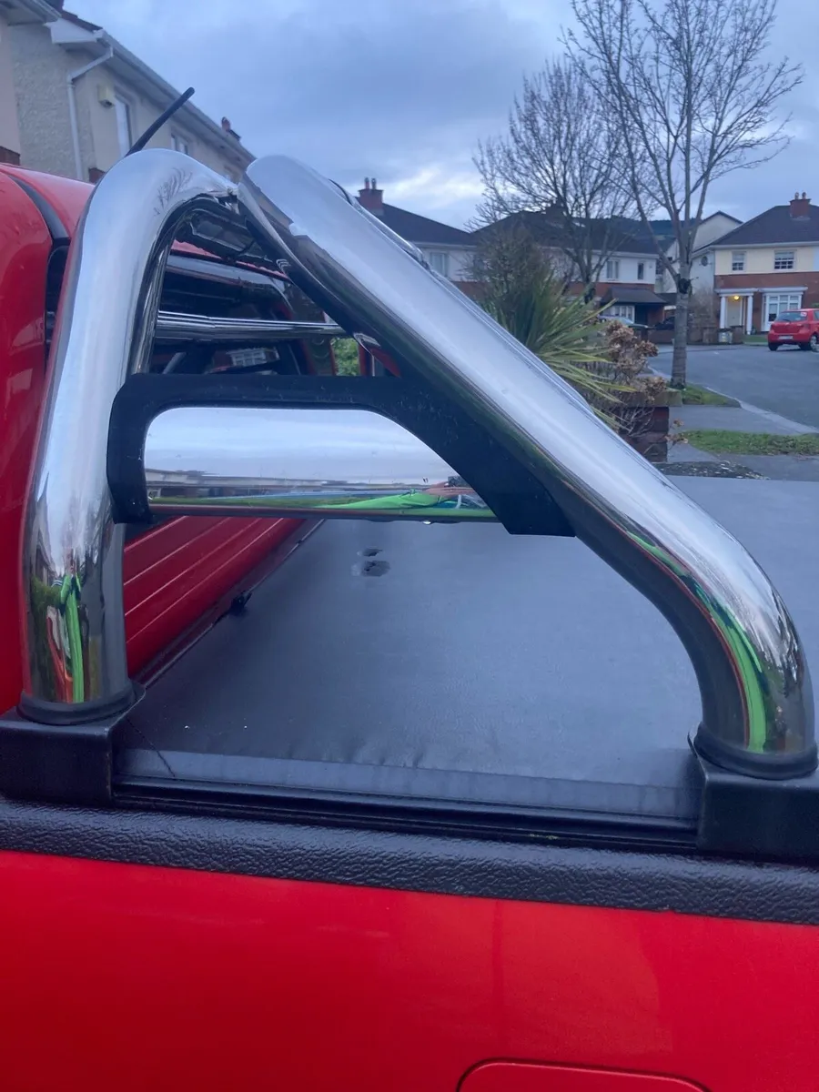 Toyato hillux rear soft canopy and roller bar - Image 1
