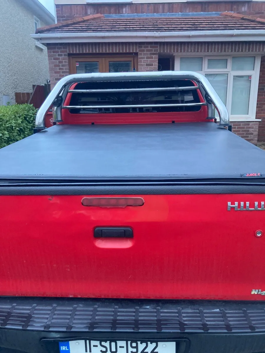 Toyato hillux rear soft canopy and roller bar - Image 2