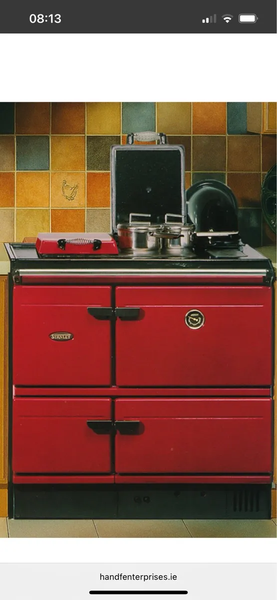 Stanley Brandon twin burner oil range - Image 2