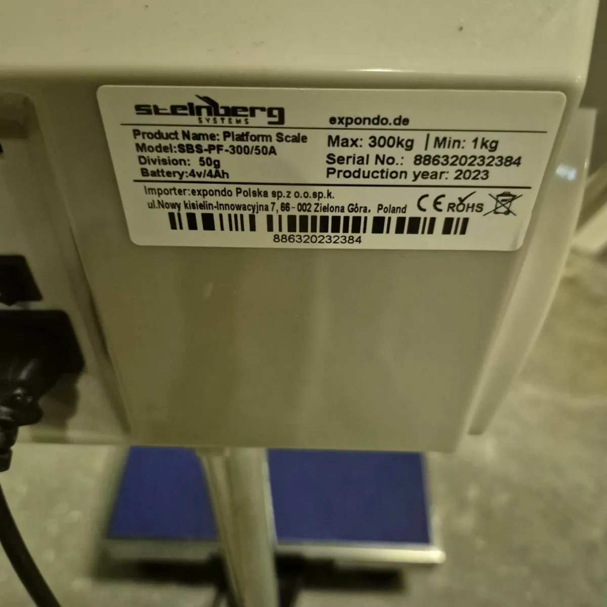 Steinberg systems Platform Scale 300 kg - Image 3