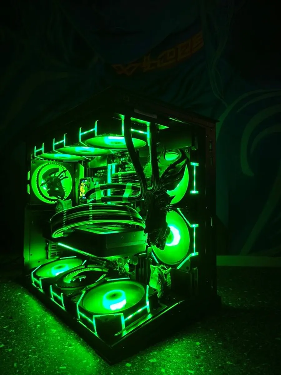 Brand New! Brookwood Tech Gaming PC BUILD!  Xenomorph RTX5070 Ti/Ryzen/32GB DDR5 - Image 2