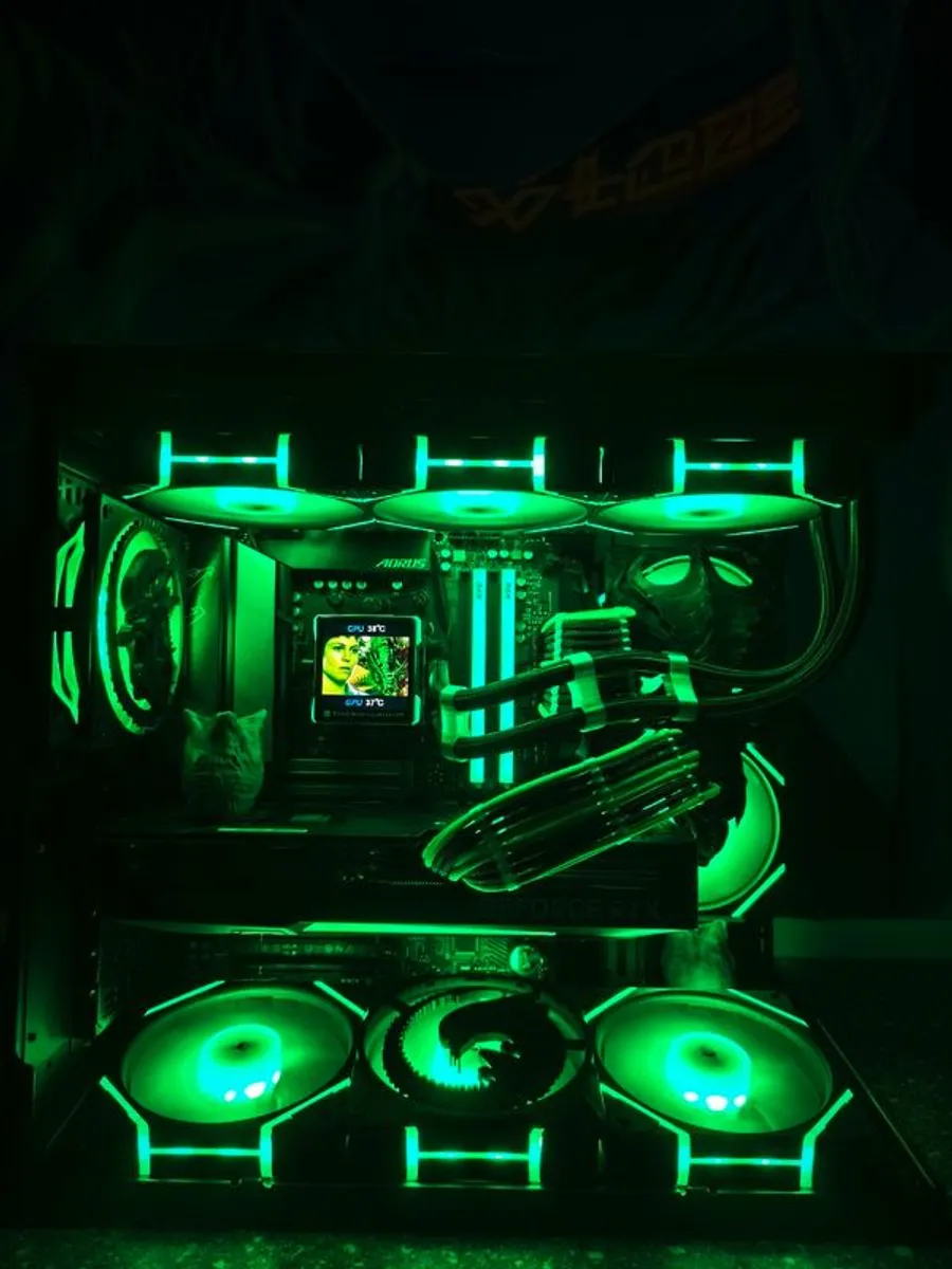 Brand New! Brookwood Tech Gaming PC BUILD!  Xenomorph RTX5070 Ti/Ryzen/32GB DDR5 - Image 4