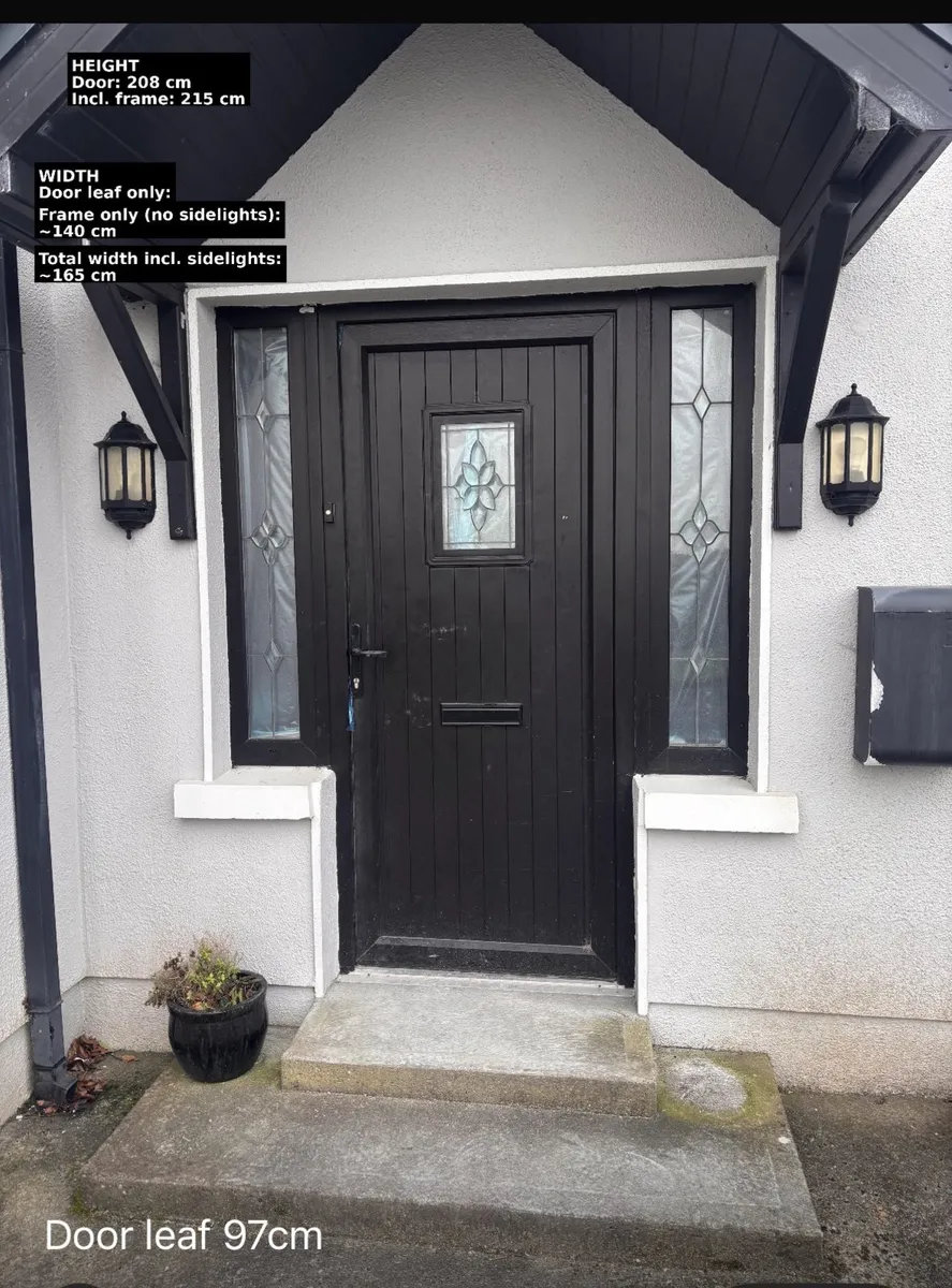 Black Upc doors & windows & Solid Timber Doors - Image 1