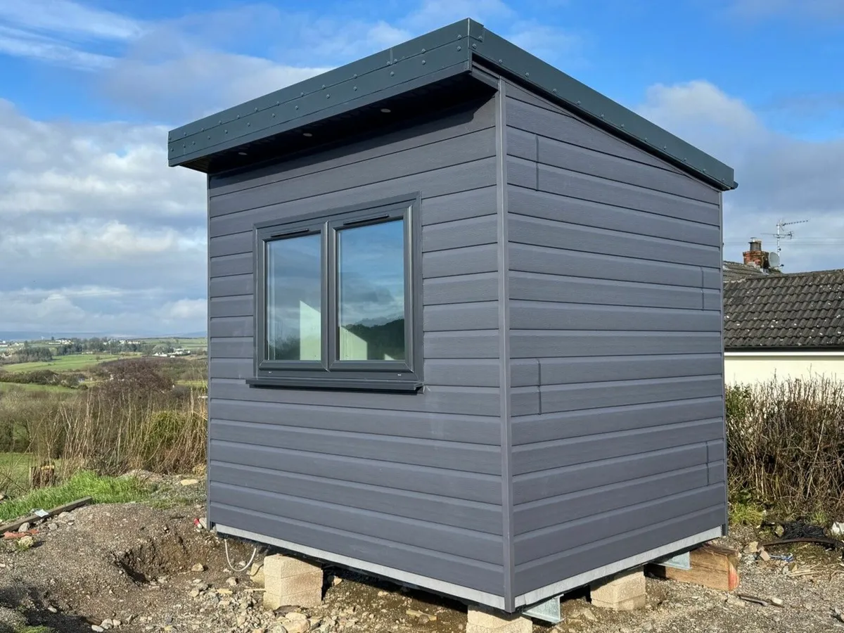 UNUSED INSULATED MODERN GARDEN ROOM / OFFICE - Image 1