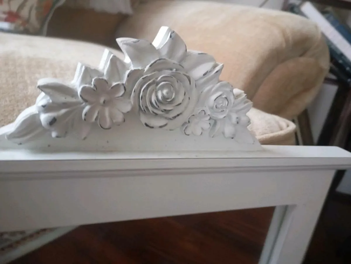 White Decorative Mirror - Image 2