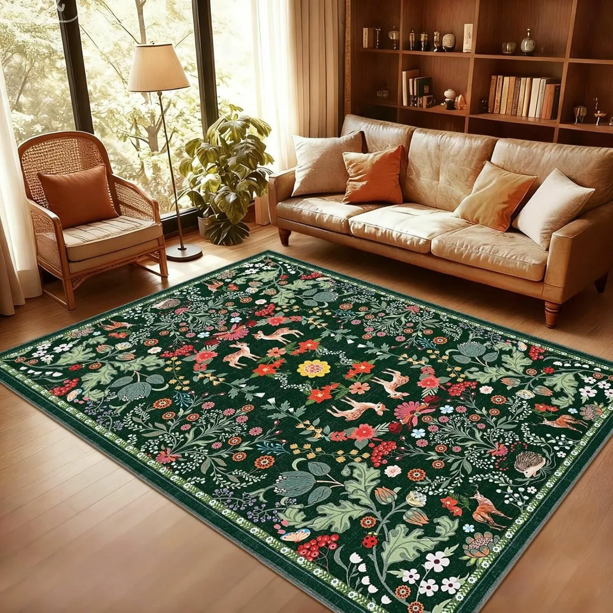 Area Rugs for Living Room 120x170 cm Washable - Image 3