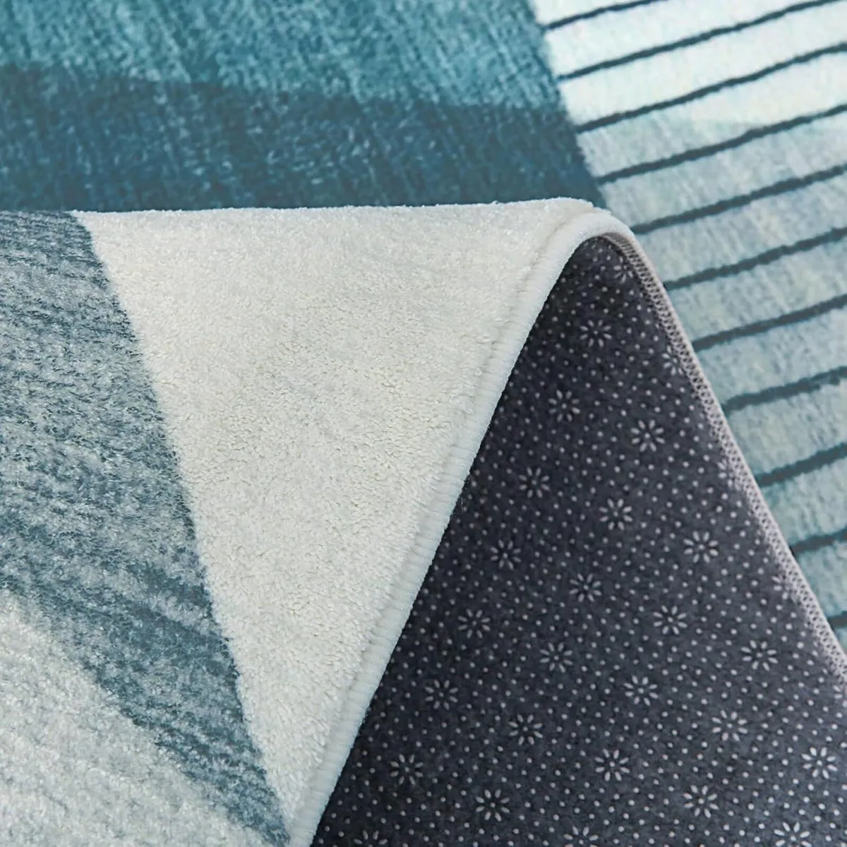 Area Rugs Modern Abstract Geometric Living Room - Image 4