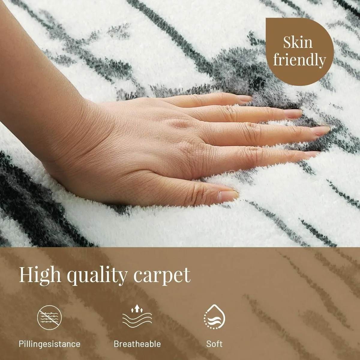 Rugs Living Room Modern Soft Large for Bedroom - Image 4