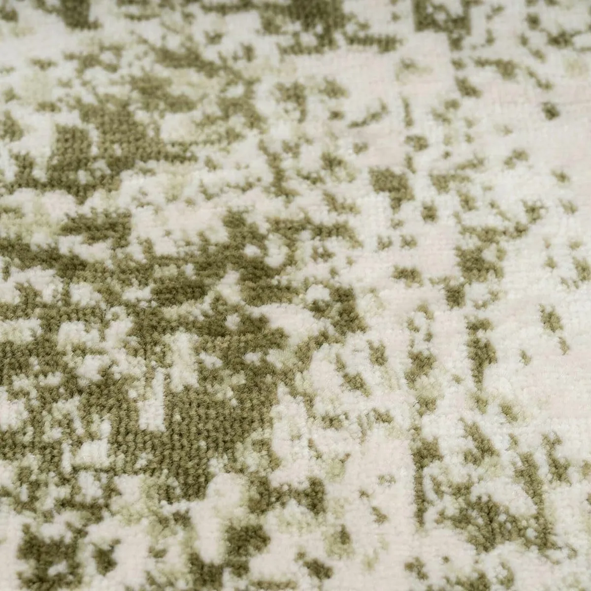 Modern Green Distressed Abstract Living Room Area - Image 4