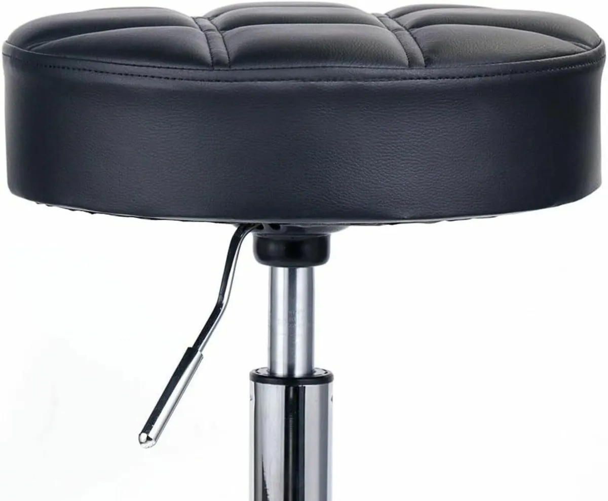 Swivel beauty Stool Round Rolling Stools Adjustabl - Image 4